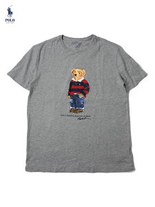 ̵US㤤դʡPOLO Ralph Lauren ݥ ե 饰ӡ٥ T 졼 RUGBY BEAR S/S TEE gray