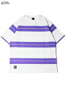 MANASTASH ABERDEEN RUGGER SHORT SLEEVE TEE white/purple }iX^bV AofB[ K[ V[gX[u TVc zCg p[v