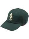 game clothing "GC" LOGO STRAP BACK 6PANEL COTTON CAP green ゲームクロージング オリジナル ストラップバック コットン キャップ グリーン