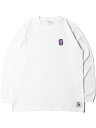 game clothing ORIGINAL "G WING FOOT" LOGO LONG SLEEVE TEE SHIRTS white ゲームクロージング ジーウィングフット ロゴ ロングスリーブ Tシャツ 長袖 ホワイト