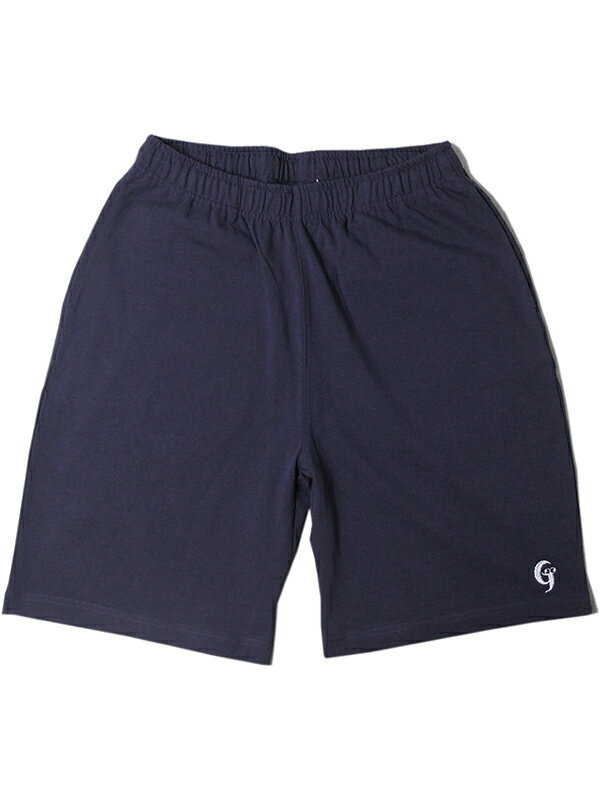 game clothing ORIGINAL "Mr.G" LOGO SWEAT SHORT PANTS navy ゲームクロージング オリジナル ミスター..