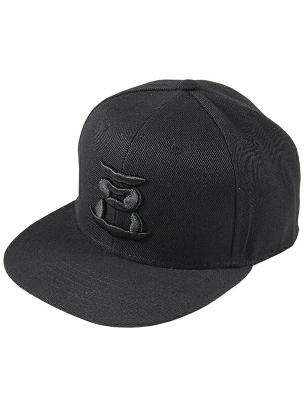 HEJIRUMAJIRU 豆 LOGO SNAP BACK CAP black/black ヘジルマジル 豆 栄養 ロゴ スナップバック キャップ ブラック/ブラック