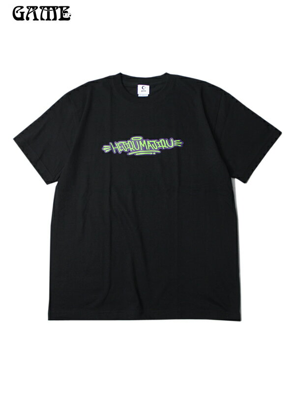 【即納】HEJIRUMAJIRU LOGO TEE black へジルマジル ロゴ Tシャツ ブラック