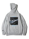 WDsounds ~ WANDERMAN TOKYO ~ Biv ~ game clothing 17th PULLOVER HOODIE gray R{ Q[N[WO vI[o[ t[fB[ O[