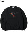 WANDERMAN TOKYO CREWNECK SWEAT black _[} N[lbNXEFbg ubN