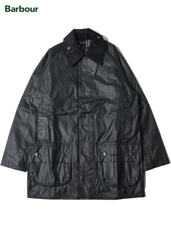 yC|[gKizBarbour BEAUFORT WAX JACKET black ouA[ r[tH[g ICh WPbg bNX R[g ubN