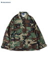 yC|[gzPROPPER BDU COAT JACKET 6.5OZ 100% COTTON RIPSTOP Regular woodland camo vp[ ~^[R[g WPbg 4|Pbg RbgbvXgbv EbhhJ ʕ