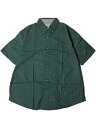 【インポート/デッドストック】TRI-MOUNTAIN CHEST POCKET SHORT SLEEVE SHIRTS green/khakiトライマウンテン チェスト ポケット 胸ポケ ショートスリーブ シャツ グリーン カーキ(4)