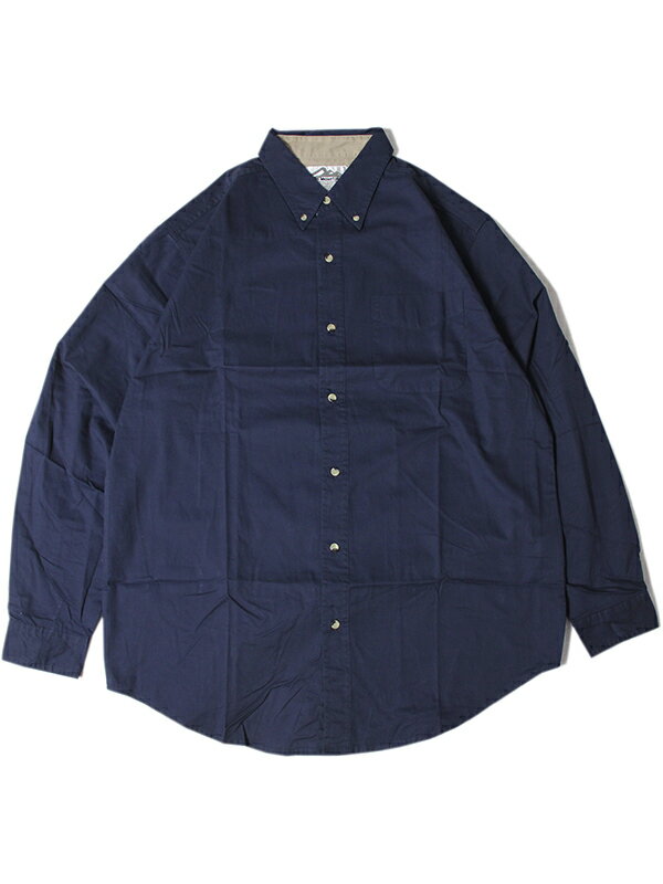 yC|[g/fbhXgbNzTRI-MOUNTAIN COTTON CHEST POCKET LONG SLEEVE SHIRTS navy gC}Ee Rbg `FXg |Pbg |P OX[u Vc lCr[