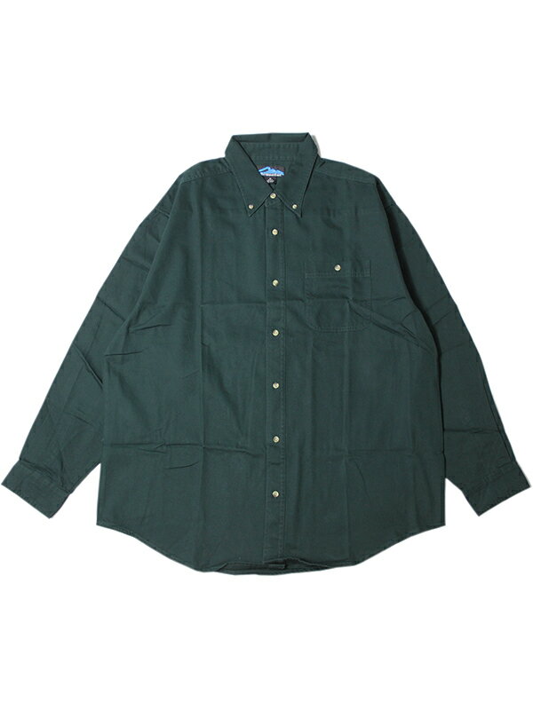 yC|[g/fbhXgbNzTRI-MOUNTAIN COTTON CHEST POCKET LONG SLEEVE SHIRTS green gC}Ee Rbg `FXg |Pbg |P OX[u Vc O[