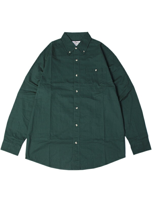 yC|[g/fbhXgbNzTRI-MOUNTAIN COTTON CHEST POCKET LONG SLEEVE SHIRTS green gC}Ee Rbg `FXg |Pbg |P OX[u Vc O[