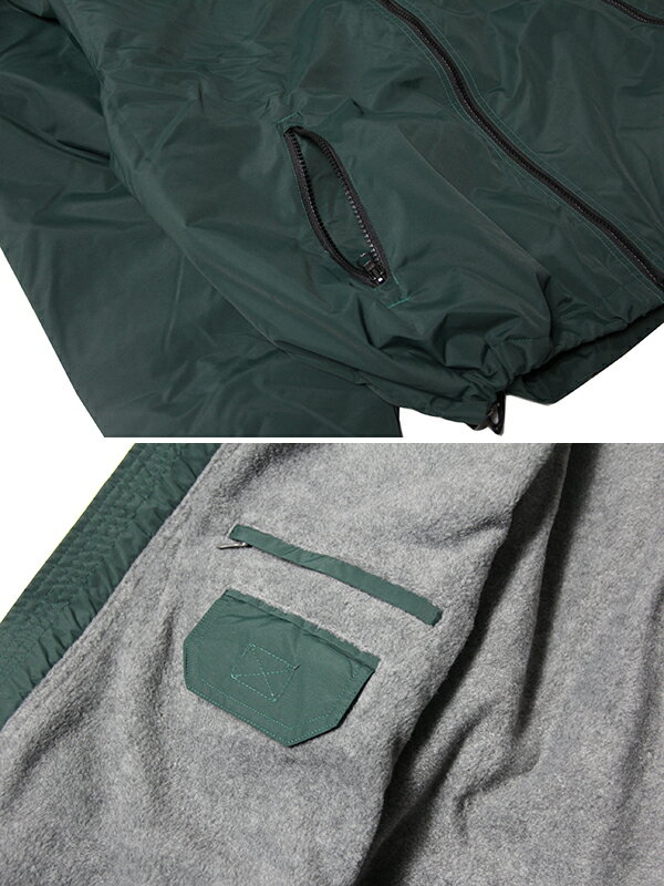 【インポート/デッドストック】TRI-MOUNTAIN NYLON JACKET green/grayトライマウンテン マウンテン ナイロンジャケット グリーン グレー