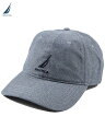 NAUTICA LOGO 6PANEL COTTON CAP chambray navy ノーティカ ロゴ コットンキャップ シャンブレー ネイビー