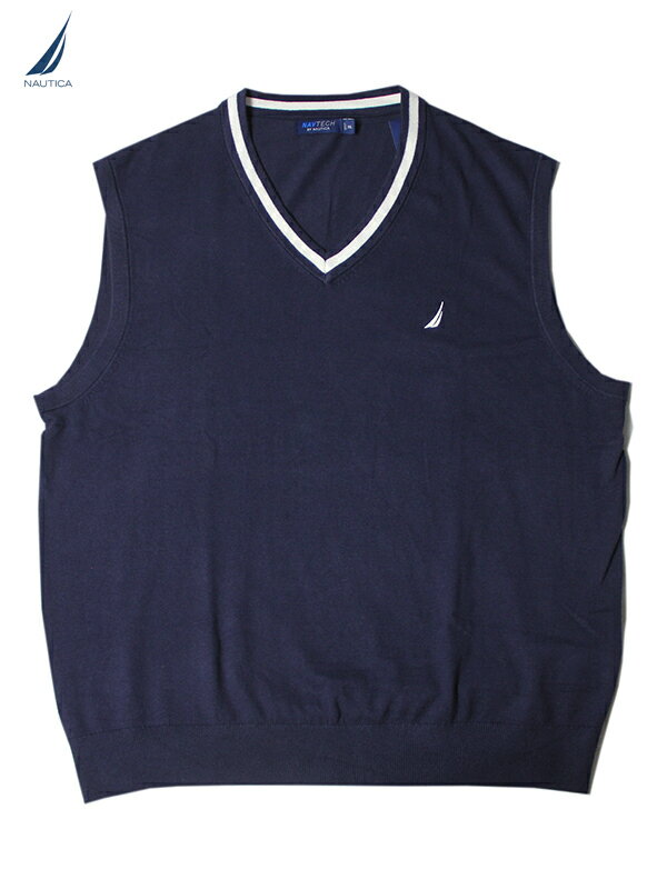 yC|[gzNAUTICA NAVTECH SWEATER VEST navy m[eBJ S Z[^[ jbg xXg lCr[