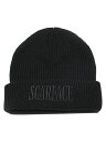 【インポート】SCARFACE LOGO BEANIE OFFICIAL black スカーフェイス オフィシャル ビーニー ニットキャップ ブラック