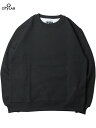 【インポート】City LAB FLEECE CREWNECK SWEAT black シティ ラブ フリース クルーネック スウェット ブラック