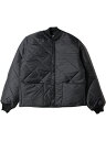 yC|[gzSNAP'N'WEAR QUILTED JACKET WITH KNIT COLLAR CUFFS DOMESTIC Black Xibv EFA LeBO iC WPbg ubN