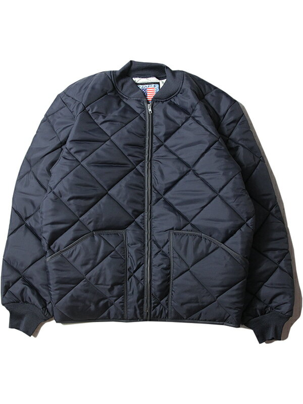 楽天game clothing【インポート】SNAP'N'WEAR HEAVY THERMAL LINED QUILTED JACKET navy スナップンウェア ヘビー サーマル キルティング ナイロン ジャケット ネイビー