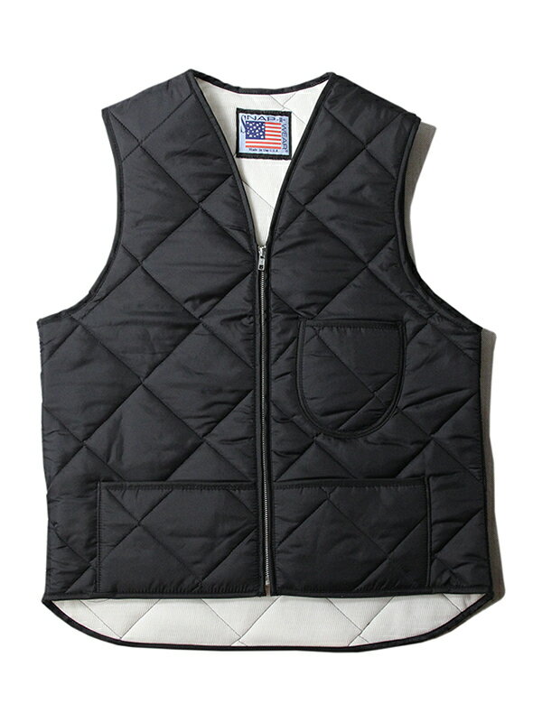 楽天game clothing【インポート】 SNAP'N'WEAR LIGHT WEIGHT THERMAL VEST black スナップン ウェア ライト ウェイト サーマル ベスト ブラック