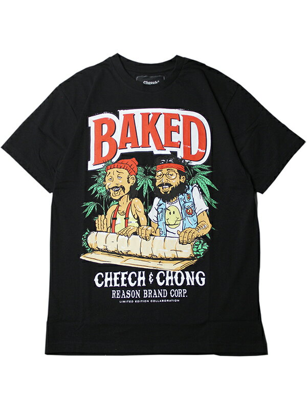 【インポート】Cheech & Chong Baked OFFICIAL MOVIE TEE black official オフィシャル ライセンス チーチアンドチョン チーチョン Tシャツ ブラック