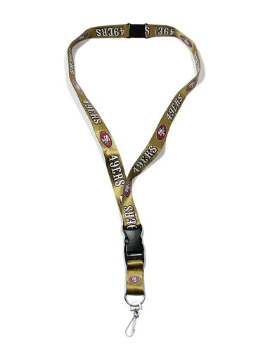 メール便対応1点まで【インポート】SAN FRANCISCO 49ERS LANYARD NECK PIECE gold/red サンフランシスコ フォーティナイナーズ ネックピース ネックストラップ ランヤード ゴールド レッド メール便対応1点まで【インポート】SAN FRANCISCO 49ERS LANYARD NECK PIECE gold/red サンフランシスコ フォーティナイナーズ ネックピース ネックストラップ ランヤード ゴールド レッド