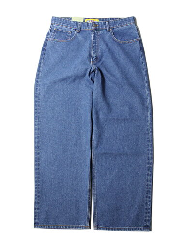 NEO BLUE BAGGY JEANS PANTS med stone blue ネオ ブルー バギー パンツ デニム ジーンズ ストーン ブルー ルーズ シルエットワイド パンツ NEO BLUE BAGGY JEANS PANTS med stone blue ネオ ブルー バギー パンツ デニム ジーンズ ストーン ブルー ルーズ シルエットワイド パンツ