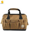 【インポート 】Carhartt 14-INCH 25-POCKET HEAVYWEIGHT TOOL BAG carhartt brown カーハート 14インチ 25ポケット ヘビーウェイト ツールバッグ カーハートブラウン 工具ケース