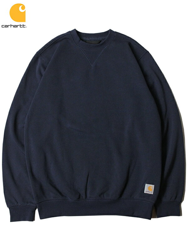 【USモデル】Carhartt LOOSE FIT MIDWEIGHT CREWNECK SWEAT new navy カーハート ルーズフィット ミッ..