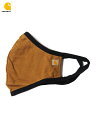 【メール便対応 2枚まで】【USモデル】Carhartt COTTON BLEND EAR LOOP FACE MASK brown カーハート コットンブレンド イヤーループ フェイス マスク ブラウン