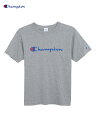 yK戵XzChampion Logo S/S Tee ox gray `sI STVc  IbNXtH[hO[ C3-H374