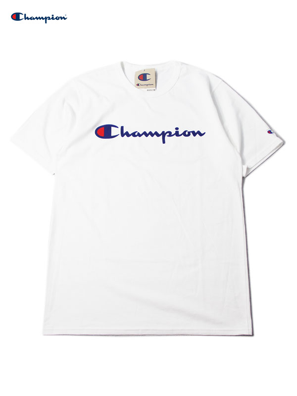 yUStizChampion USf CHAMPION LOGO S/S TEE white `sI AJTCY S  TVc zCg