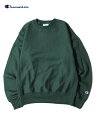 yUSfz Champion 12oz REVERSE WEAVE CREW NECK SWEAT dark green `sI 12 IX o[XEB[u wr[EFCg N[lbN XEFbg[i[ ږ N v[ _[NO[