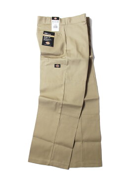 【USモデル】DICKIES LOOSE FIT DOUBLE KNEE WORKPANTS military khaki ディッキーズ ルーズフィット ダブルニー ワークパンツ ミリタリーカーキ 85283