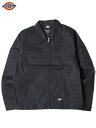 ディッキーズ 【USモデル】Dickies JT75 UNLINED EISENHOWER JACKET black ディッキーズ アンラインド アイゼンハワージャケット ブラック