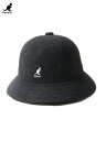 カンゴール ベレー帽 メンズ 【USモデル】KANGOL BERMUDA CASUAL HAT deep springs カンゴール メトロハット ベルハット 帽子 ダークグレー