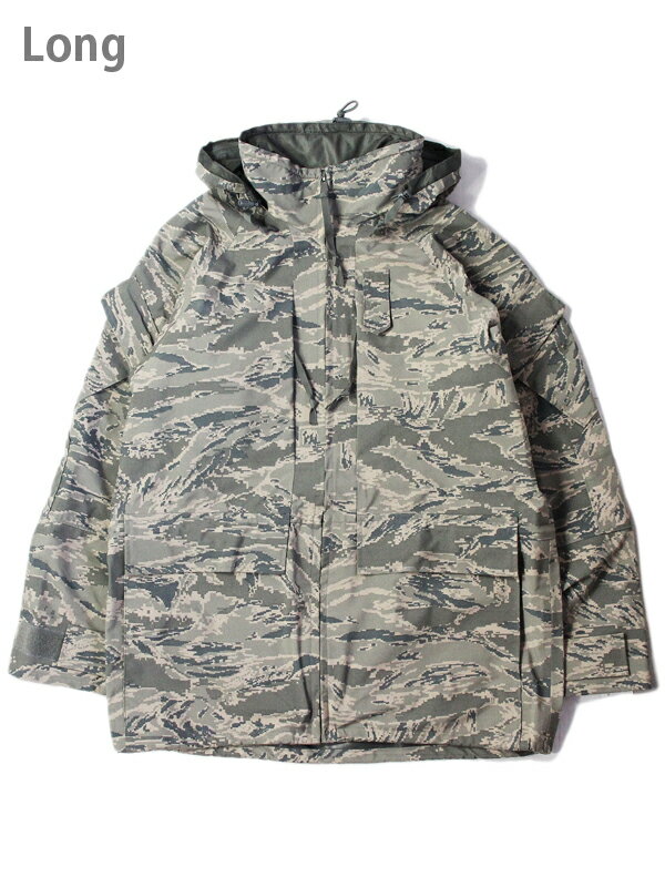 yDEADSTOCKzUS ARMY APECS GORE-TEX PARKA JACKET Medium - LONG digital tigerstripe camo US~^[ SAebNX t[fbhWPbg fW^ ^CK[J ČR