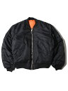 【インポート】MIL-TEC by Strum MA-1 FLIGHT JACKET black ミリタリー フライトジャケット ブラック