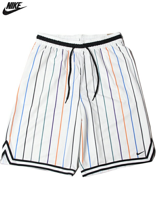 ڥݡȡNIKE LOOSE FIT AT KNEE LENGTH STRIPE MESH SHORT PANTS white/multi ʥ å 硼 ѥ ۥ磻 ޥ ȥ饤