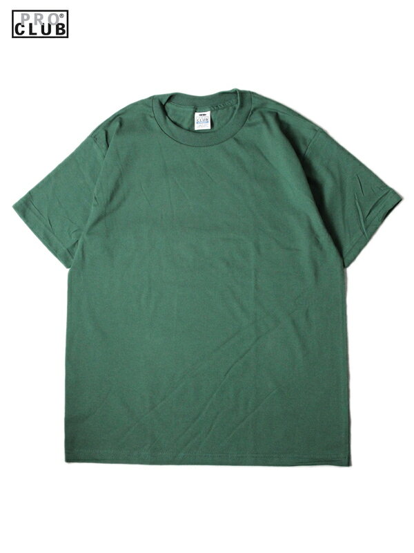 yC|[gzPRO CLUB 5.8oz COMFORT CREWNECK S/S Tee forest green vNu 5.8IX RtH[g TVc  n tHXgO[