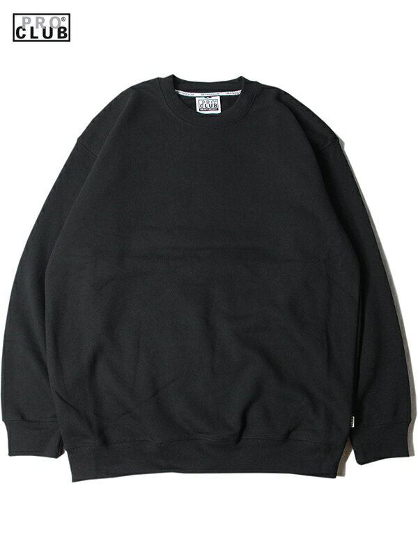 yUSfzPRO CLUB 13oz HEAVY WAIGHT CREWNECK SWEAT FLEECE black vNu 13IX wr[EFCg N[lbN XEFbg ubN