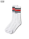 y[֑Ή1_܂ŁzyUSfzPRO CLUB STRIPE CREW SOCKS white/red/black vNu C N[ \bNX zCg/bh/ubN