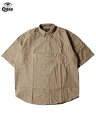 yC|[gzCOBRA CAPS HEAVY WEIGHT DENIM SHORT SLEEVE S/S SHIRT brown RuLbvX wr[EFCg fj V[gX[u Vc uE