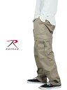 yC|[g zROTHCO TACTICAL BDU 6POCKET MILITARY CARGO PANTS khaki XR ^NeBJ ~^[ 6|Pbg J[S pc J[L