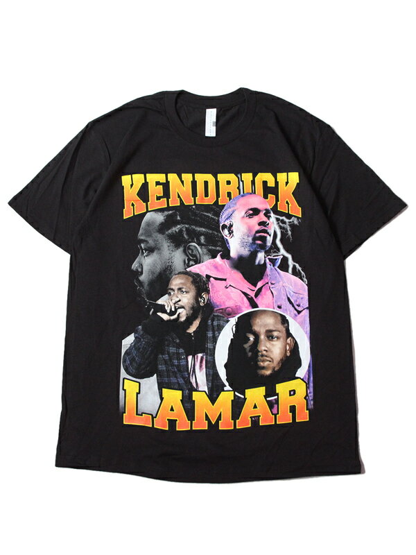 【インポート】KENDRICK LAMAR S/S Tee black ケンドリック ラマー フォト Tシャツ ブラック Threads on demand