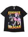 【インポート】KENDRICK LAMAR S/S Tee black ケンドリック・ラマー フォト Tシャツ ブラック Threads on demand