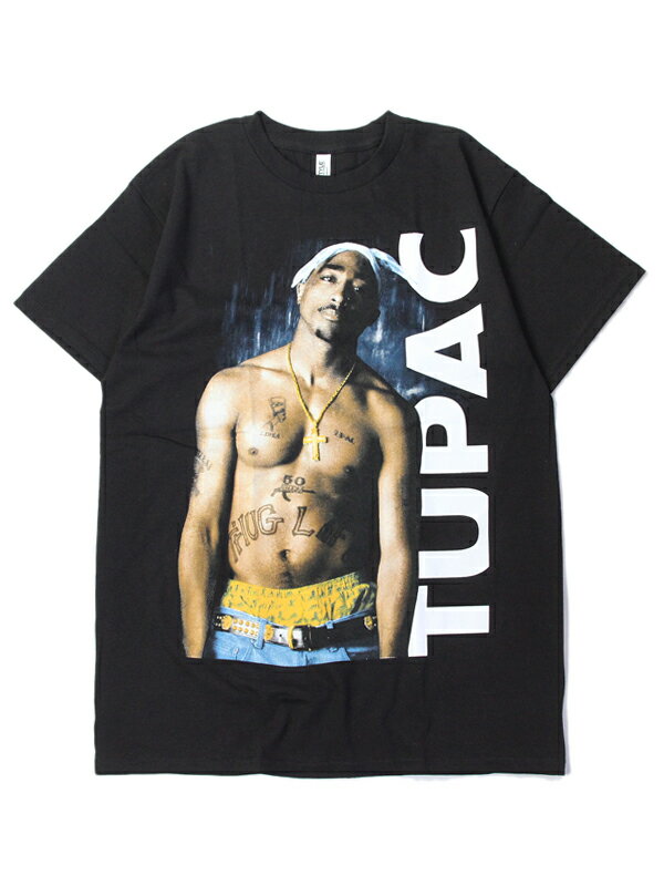 ڥݡȡTUPAC S/S TEE black 2PAC ȥѥå ե ȾµT ֥å Threads on demand