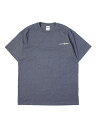 PRESIDENTS HEIGHTS trademark TEE mix navy Tシャツ ヘザーネイビー