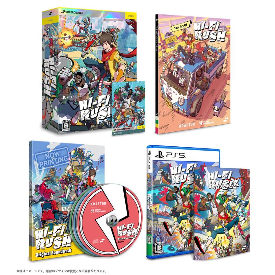 【送料無料・発売日前日出荷・新品】PS5 Hi-Fi RUSH DELUXE EDITION (7月16日発売)070112