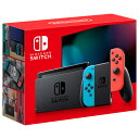 【送料無料・即日出荷】【新品】Nintendo Switch 本体 Joy-Con(L) ネオンブルー/(R) ネオンレッド 140561【ラッピング対応不可】