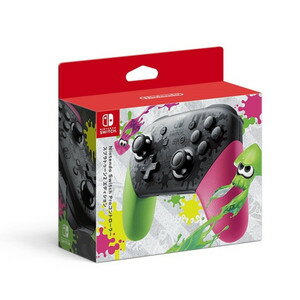 【即日出荷】Nintendo　Switch　Proコントローラー　スプラトゥーン2エディション　Splatoonプロコン　500366【ネコポス不可:宅配便のみ...